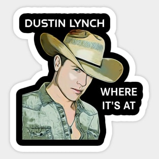 Dustin Lynch Sticker